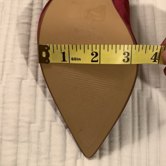 Express Women Satin Crystal Pumps SZ 10 - Picture 14 of 14